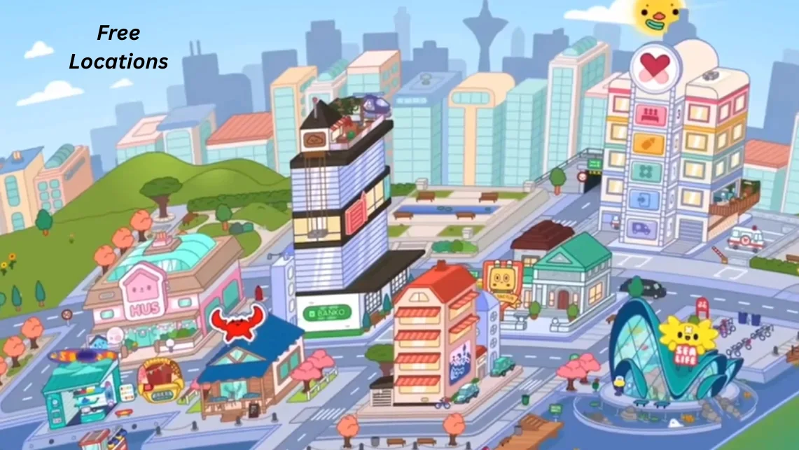 Toca Boca Free locations